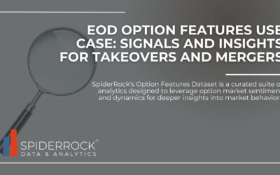 EOD Option Features Use Case: Signals and Insights for Takeovers and Mergers