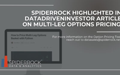 SpiderRock Highlighted in DataDrivenInvestor Article on Multi-Leg Options Pricing